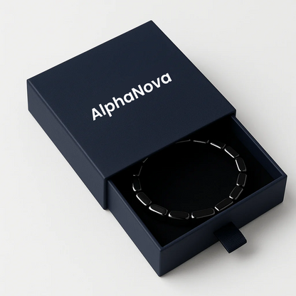 AlphaNova Hematiet Armband